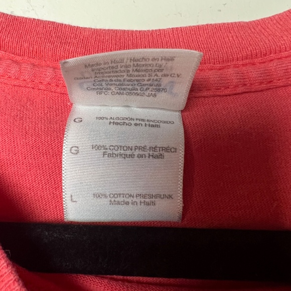 Gildan Rick’s Durty Harry’s Key West Florida Bar Shirt Short Sleeve Pink/Red Lrg - Picture 5 of 7